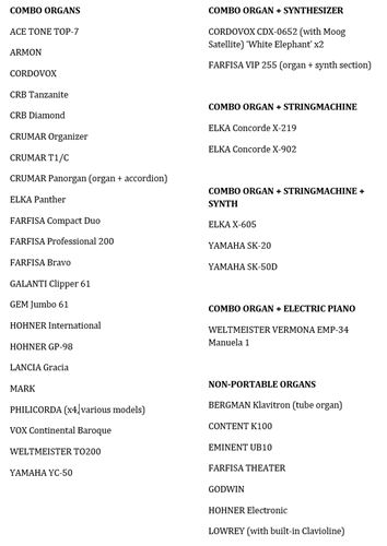 various-Huge vintage keyboard collection 